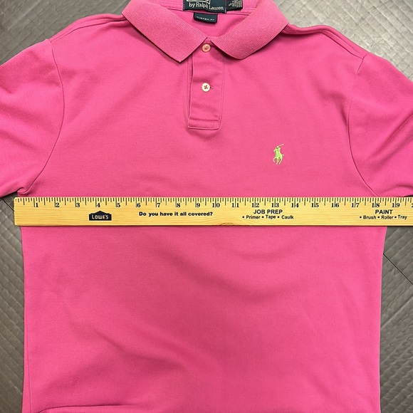 POLO BY RALPH LAUREN WOMENS SIZE SMALL POLO SHIRT SHORT SLEEVE PINK - Picture 6 of 8